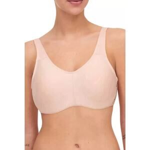 CHANTELLE EVERYDAY HIGH SUPPORT UNDERWIRE SPORTS BRA C15M10 ROSE SZ 34DDD B2352